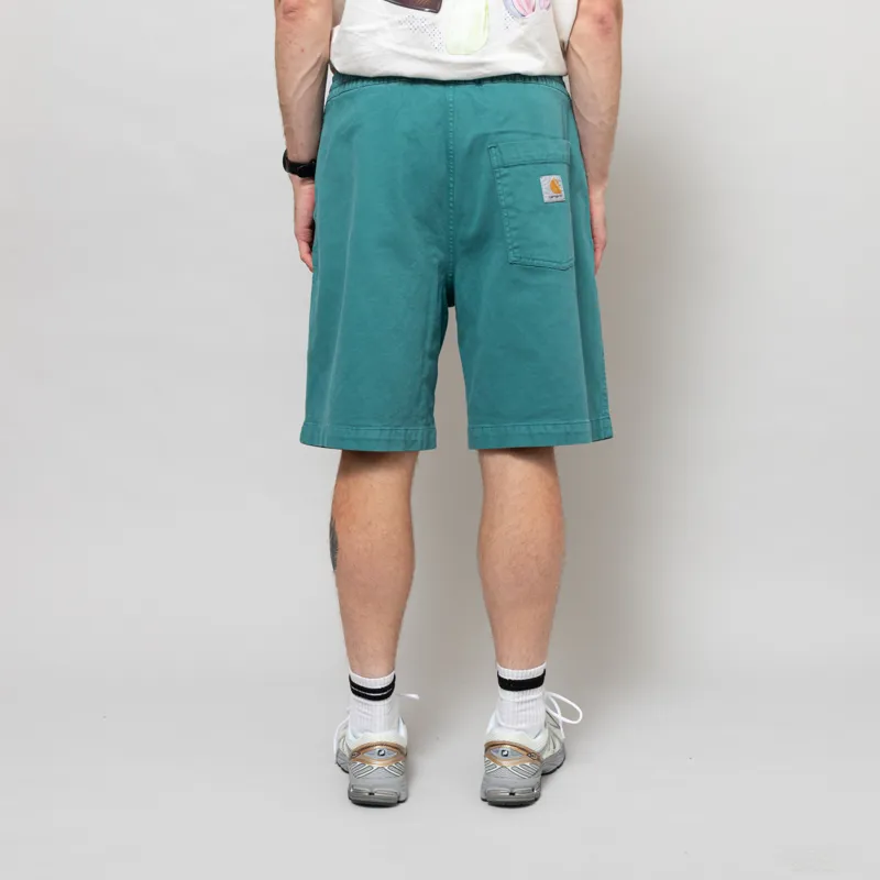 Carhartt WIP Floyde Shorts Saguaro Garment Dyed-3