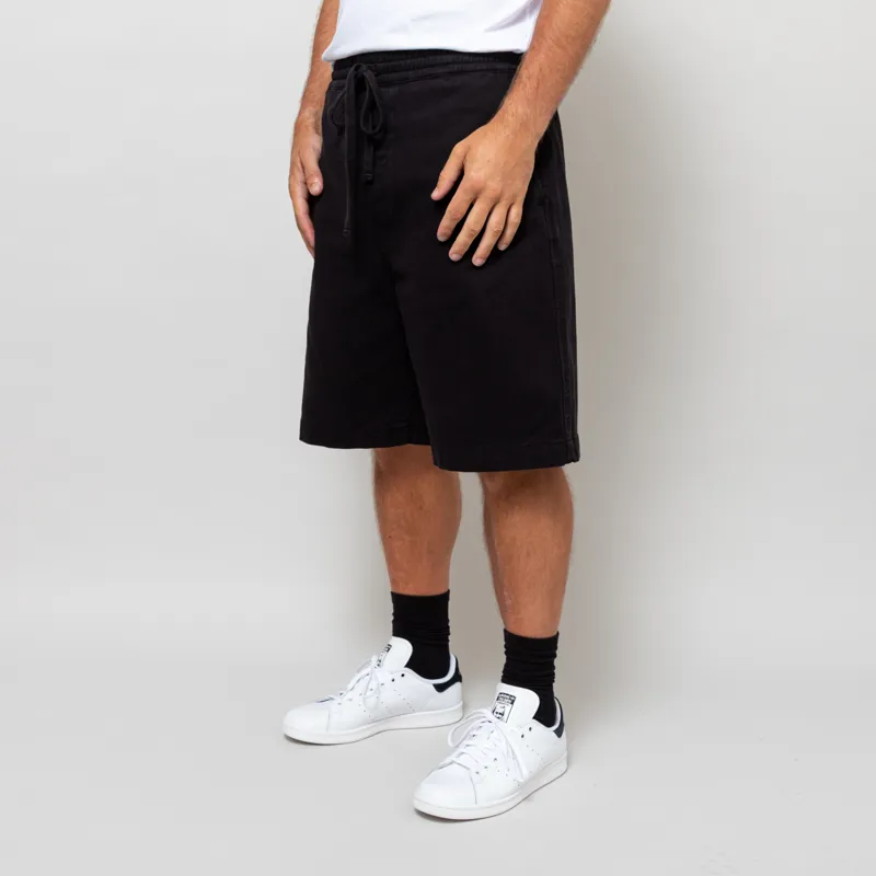 Carhartt WIP Floyde Shorts Black Garment Dyed-1