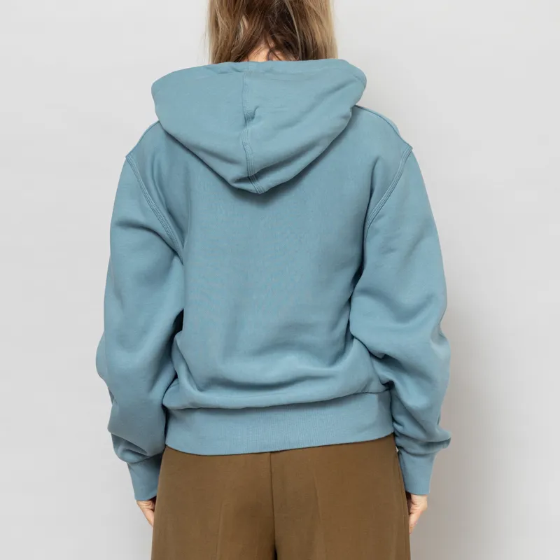 Carhartt WIP Womens Hooded American Script Sweat Citadel-3
