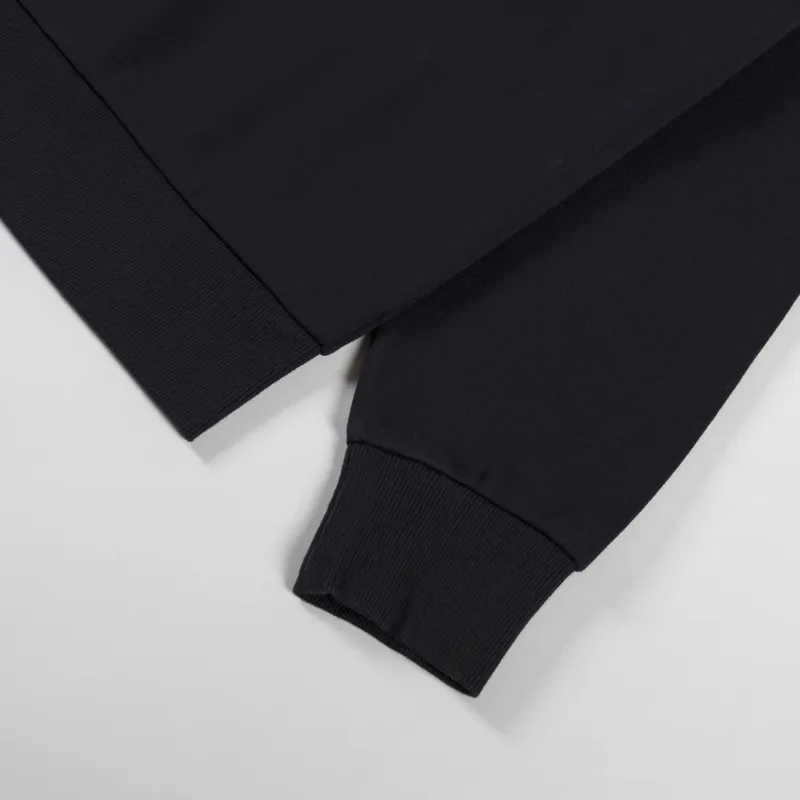 Carhartt WIP Script Embroidery Sweat Black White-5