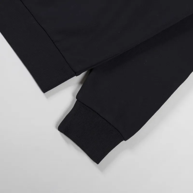 Carhartt WIP Hooded Script Embroidery Sweat Black White-8