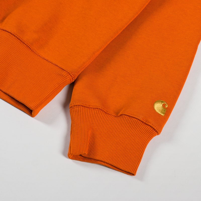 Carhartt WIP Chase Sweatshirt Turmeric Gold-5