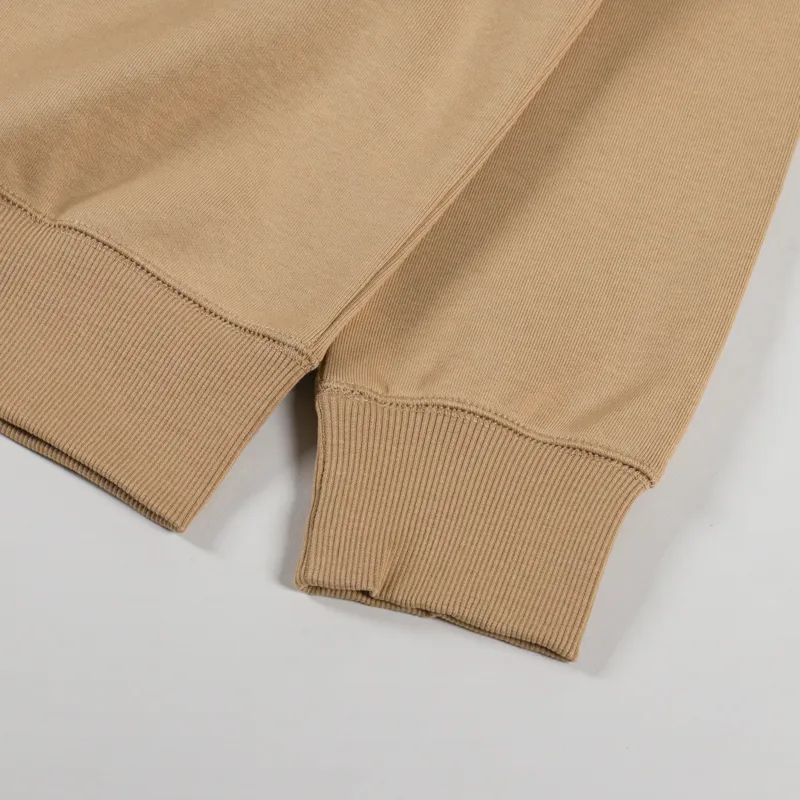 Carhartt WIP Chase Sweatshirt Dusty H Brown Gold-5