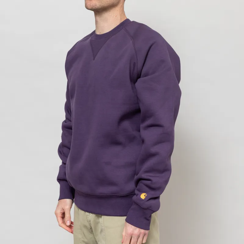Carhartt WIP Chase Sweatshirt Lokers Gold-1