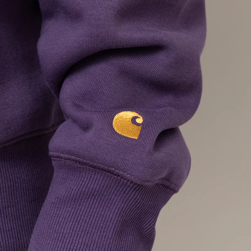 Carhartt WIP Chase Sweatshirt Lokers Gold-7