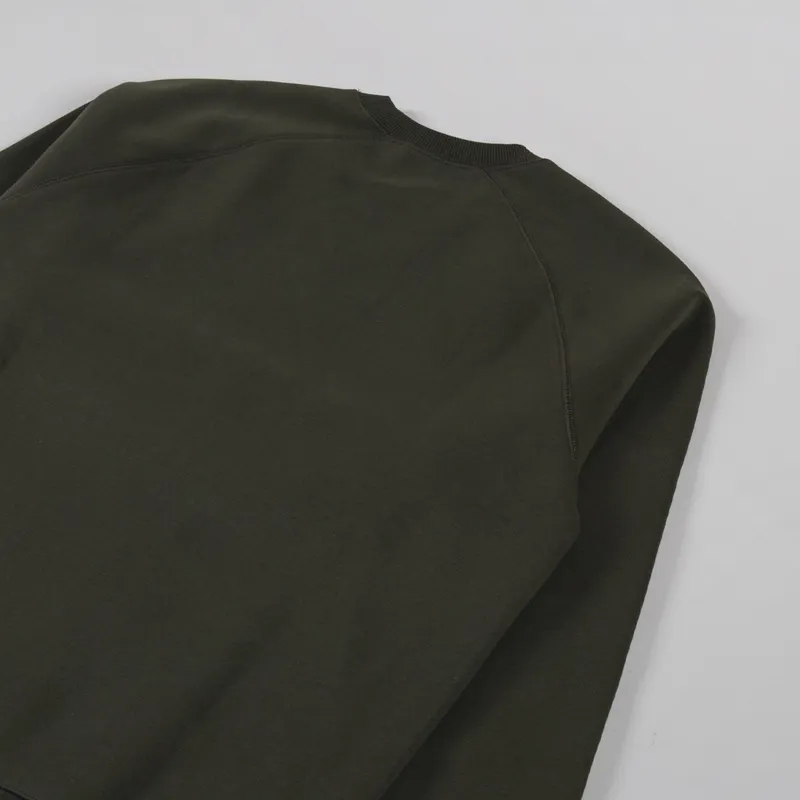 Carhartt WIP Chase Sweatshirt Olive Gold-3