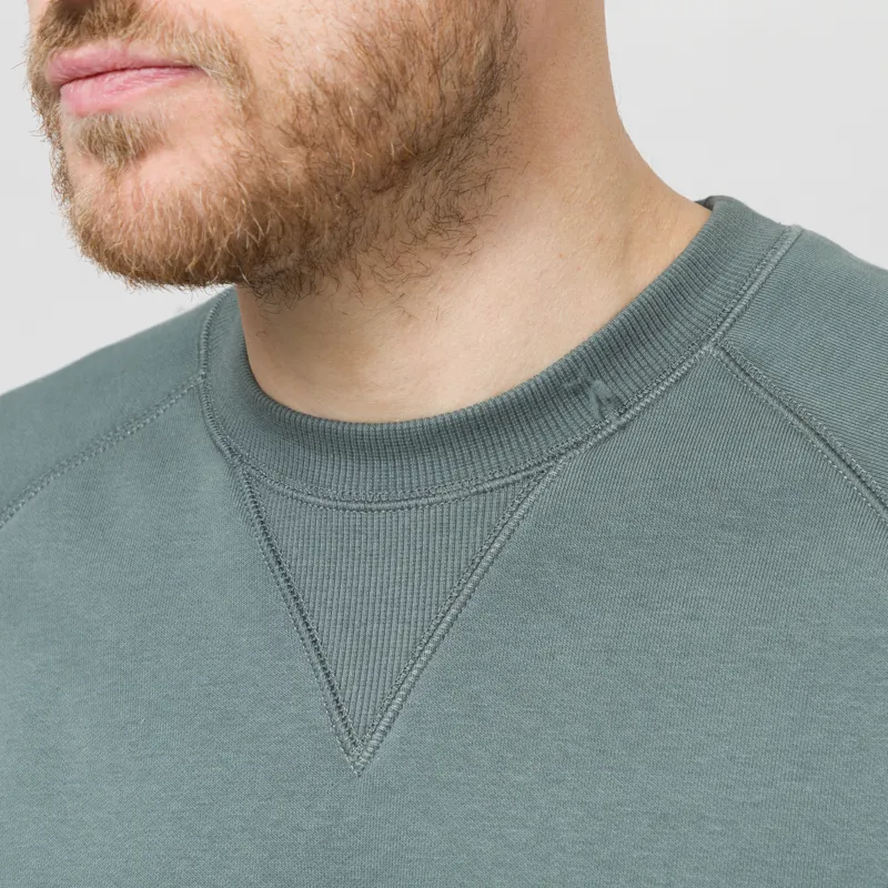 Carhartt WIP Chase Sweatshirt Velvet Green Gold-5