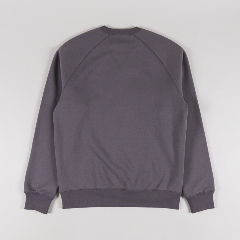 Carhartt WIP Chase Sweatshirt Porphyry Gold-1