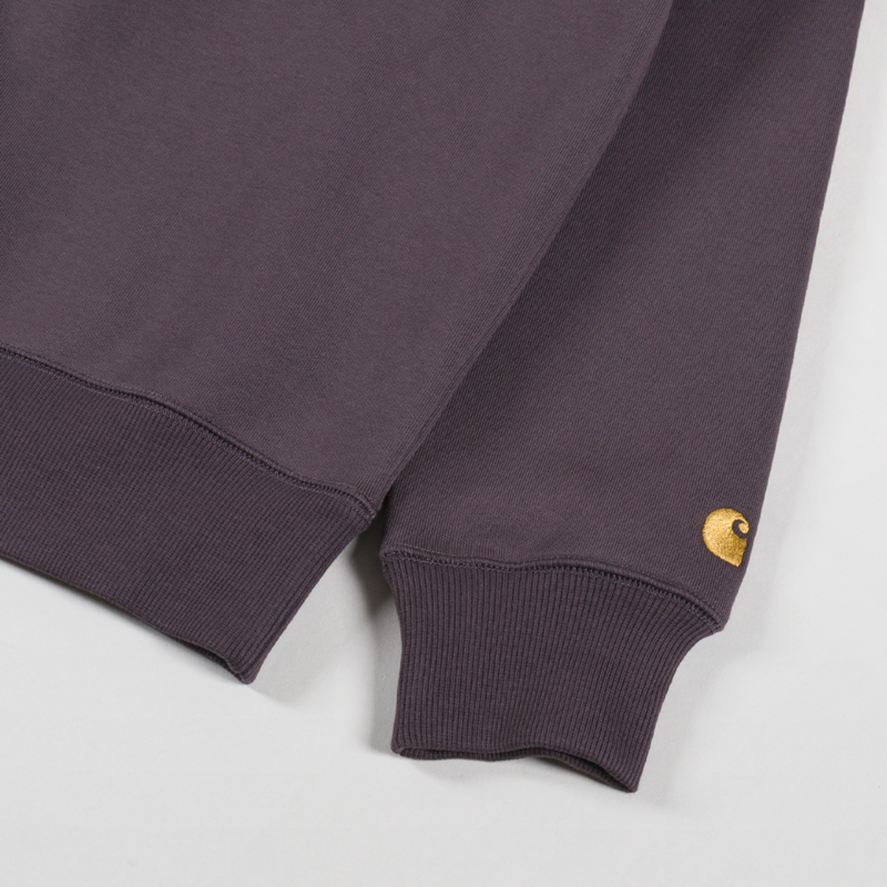 Carhartt WIP Chase Sweatshirt Shale Gold-5