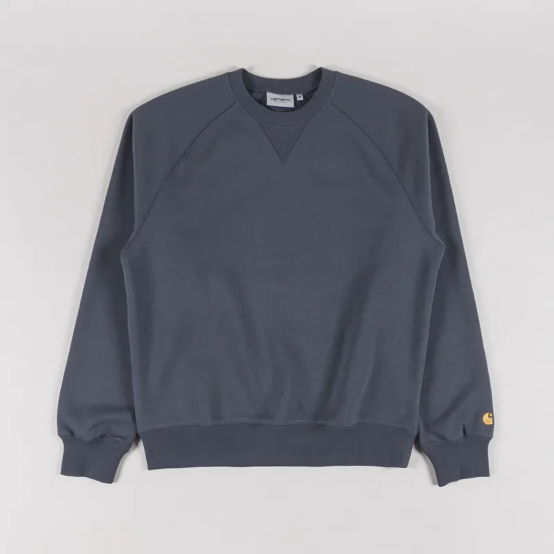 Carhartt WIP Chase Sweatshirt Styx Gold