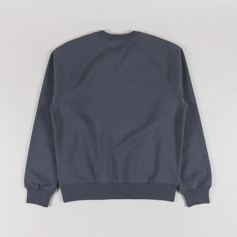 Carhartt WIP Chase Sweatshirt Styx Gold-1