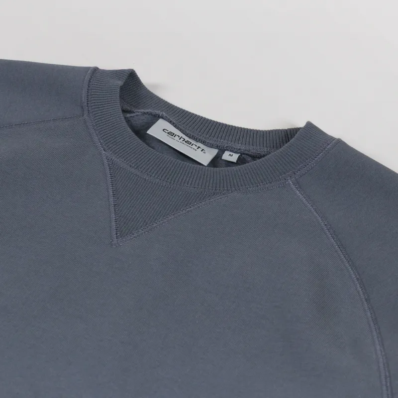 Carhartt WIP Chase Sweatshirt Styx Gold-4
