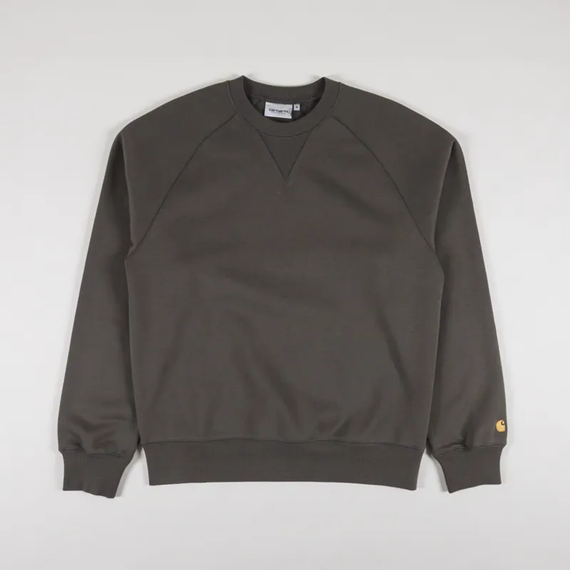 Carhartt WIP Chase Sweatshirt Shungite Gold