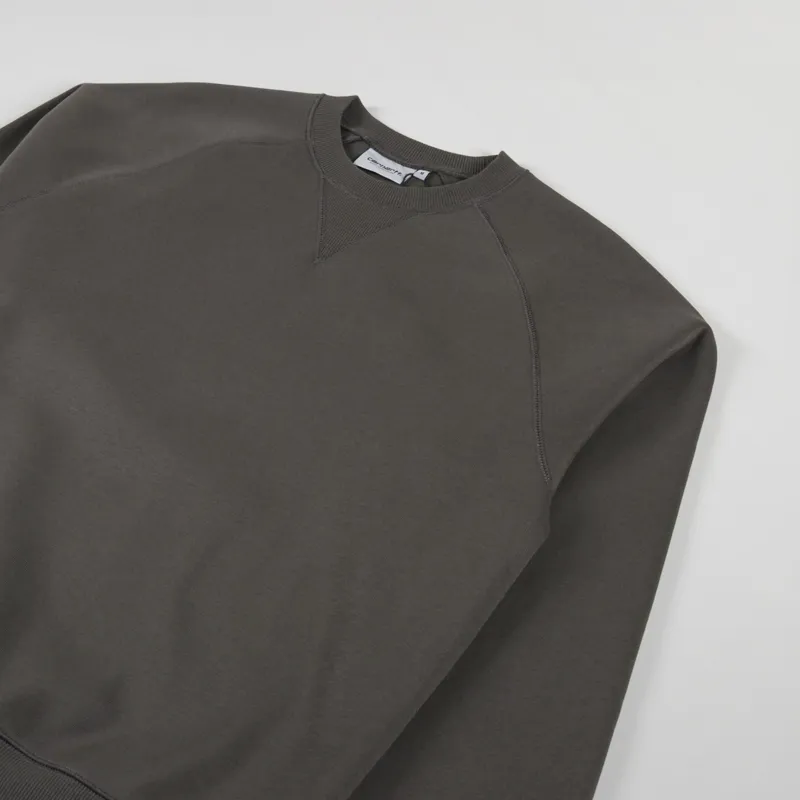 Carhartt WIP Chase Sweatshirt Shungite Gold-2