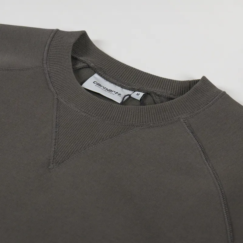 Carhartt WIP Chase Sweatshirt Shungite Gold-4