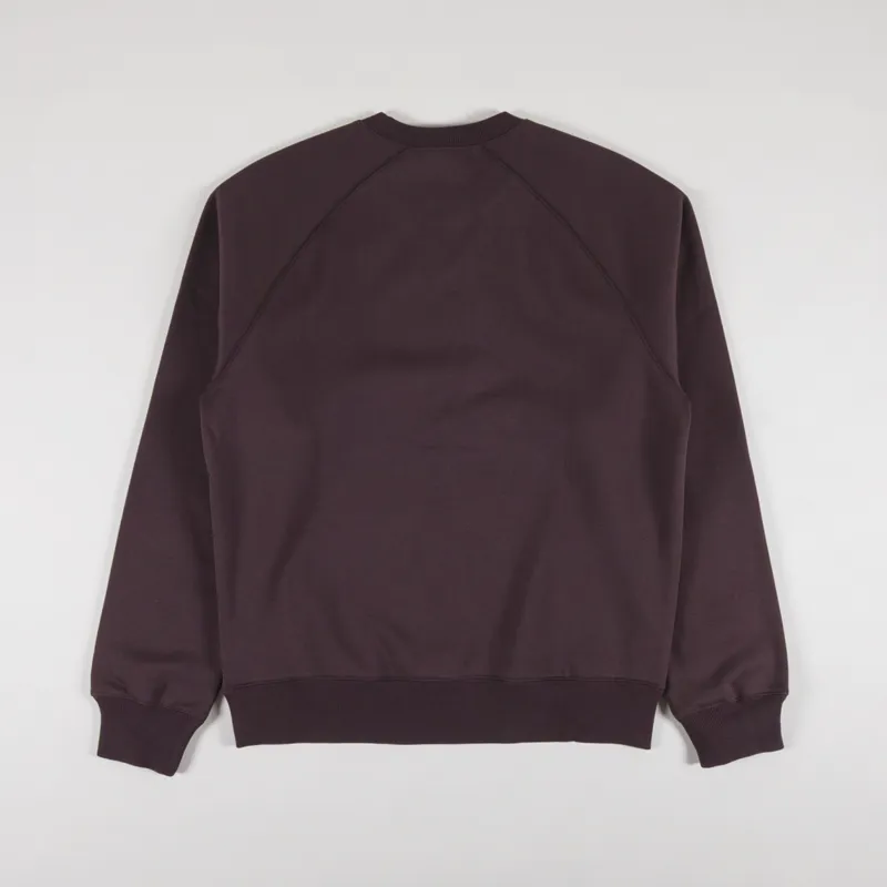 Carhartt WIP Chase Sweatshirt Palisander Gold-1