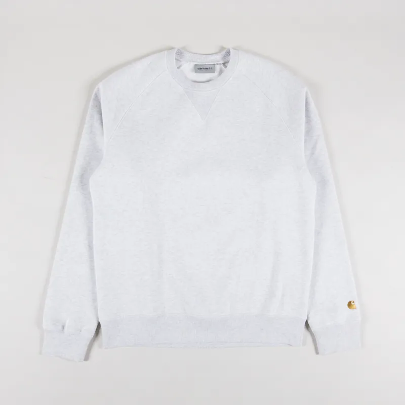 Carhartt WIP Chase Sweatshirt Ash Heather Gold