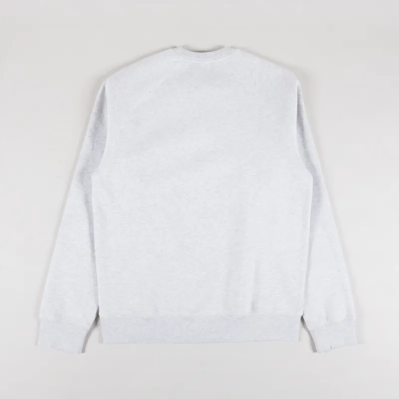 Carhartt WIP Chase Sweatshirt Ash Heather Gold-1