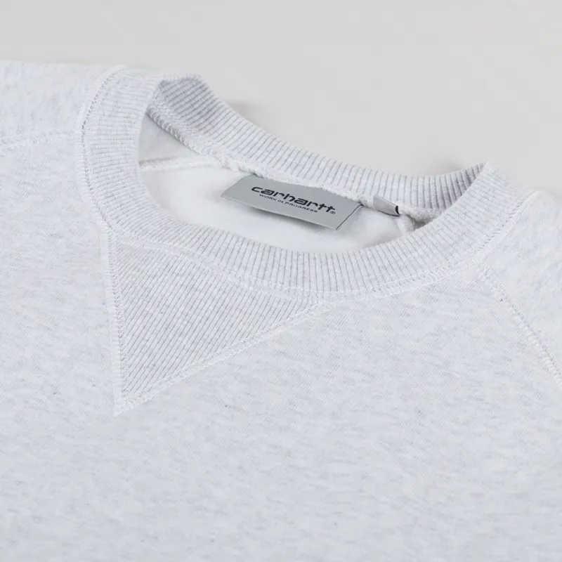 Carhartt WIP Chase Sweatshirt Ash Heather Gold-4