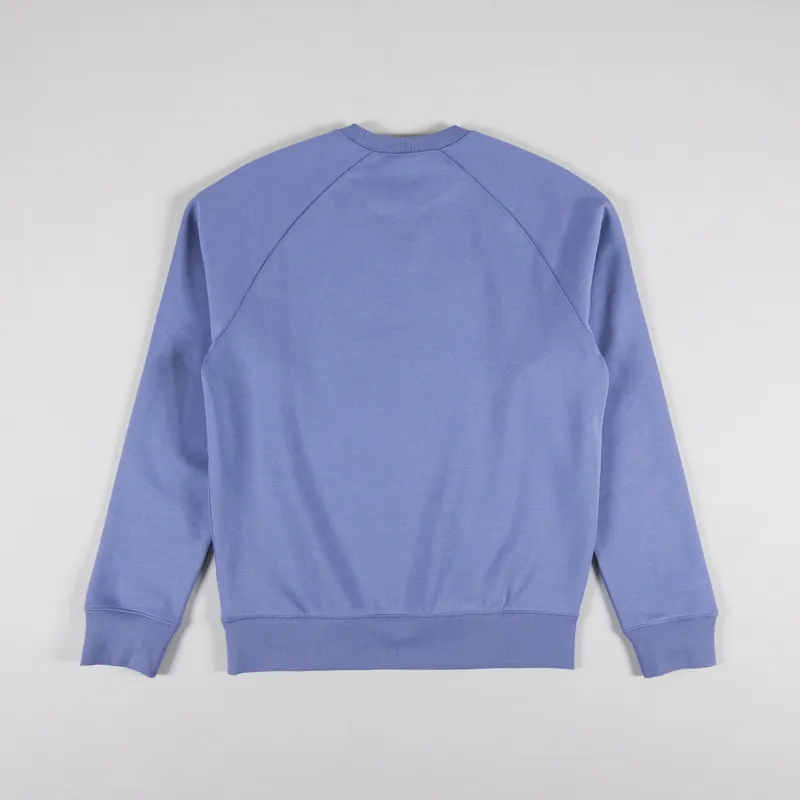 Carhartt WIP Chase Sweatshirt Charm Blue Gold-1