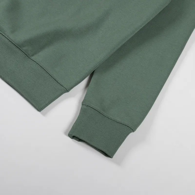 Carhartt WIP Chase Sweatshirt Duck Green Gold-6