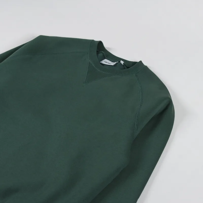 Carhartt WIP Chase Sweatshirt Sycamore Tree Gold-2