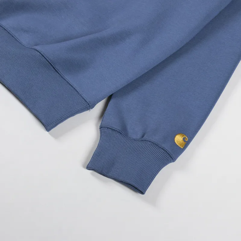 Carhartt WIP Chase Sweatshirt Positano Gold-4