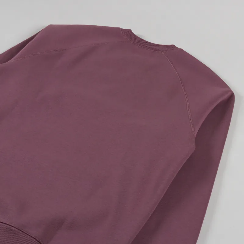 Carhartt WIP Chase Sweatshirt Dusky Pink Gold-3