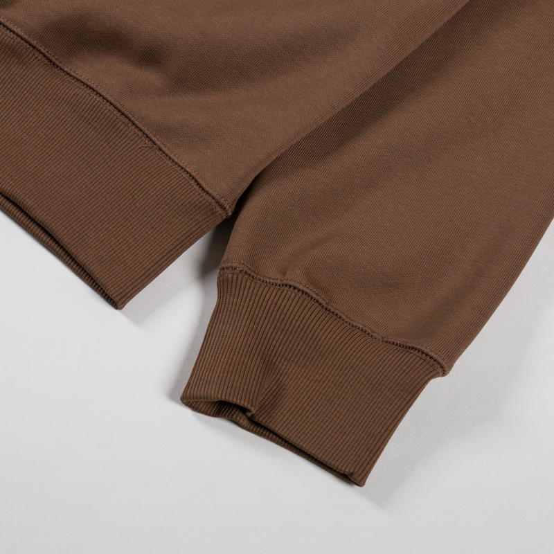 Carhartt WIP Hooded Chase Sweat Chocolate Gold-7