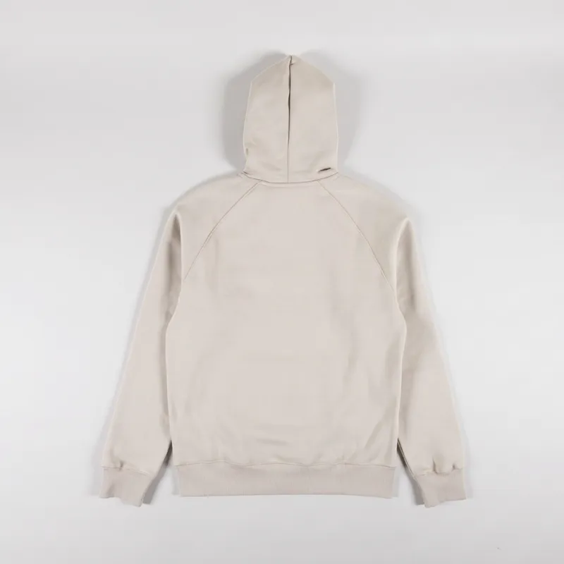 Carhartt WIP Hooded Chase Sweat Fleur De Sel Gold-1