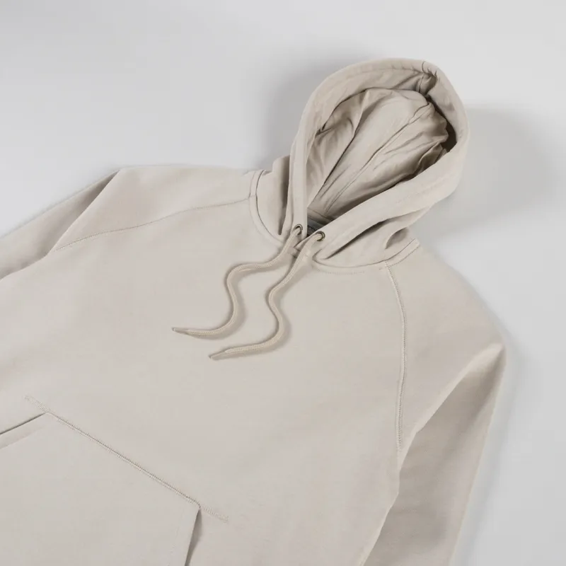 Carhartt WIP Hooded Chase Sweat Fleur De Sel Gold-2