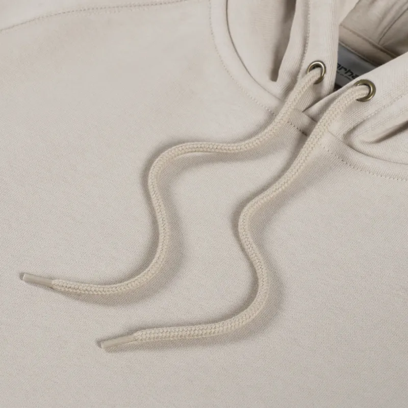 Carhartt WIP Hooded Chase Sweat Fleur De Sel Gold-5