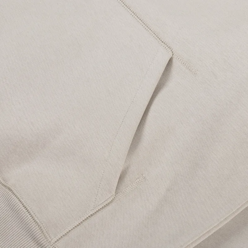 Carhartt WIP Hooded Chase Sweat Fleur De Sel Gold-6