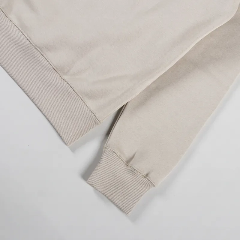 Carhartt WIP Hooded Chase Sweat Fleur De Sel Gold-7