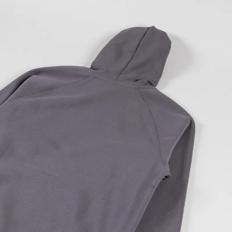 Carhartt WIP Hooded Chase Sweat Porphyry Gold-3