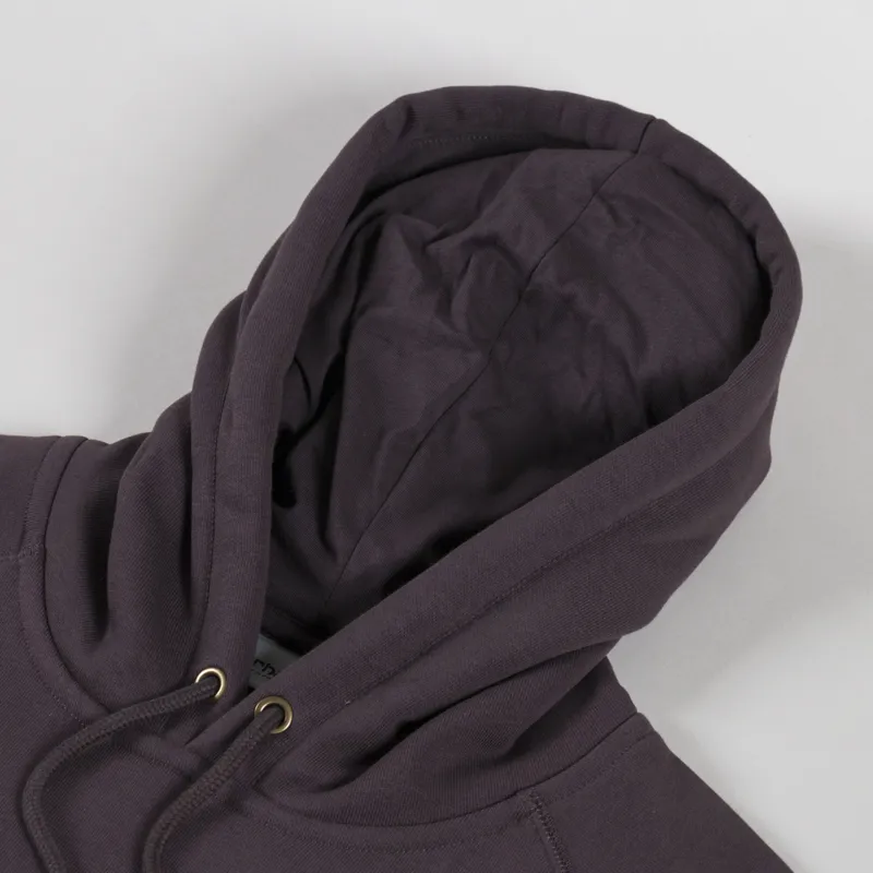 Carhartt WIP Hooded Chase Sweat Shale Gold-4