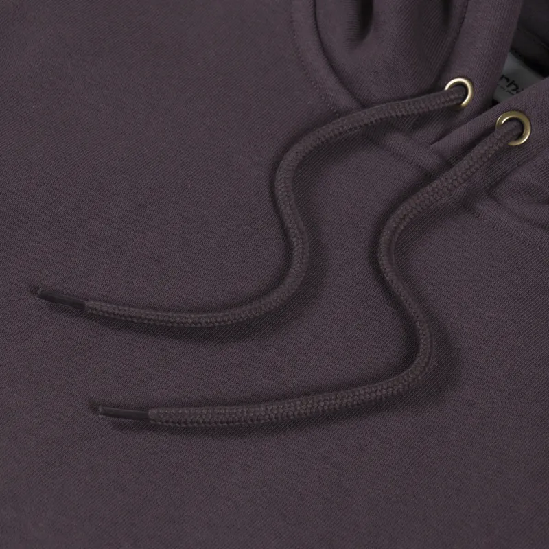 Carhartt WIP Hooded Chase Sweat Shale Gold-5