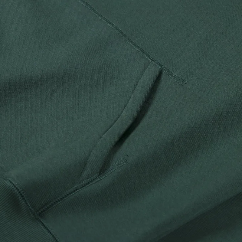 Carhartt WIP Hooded Chase Sweat Sycamore Tree Gold-5