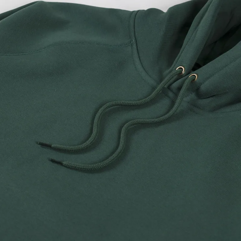 Carhartt WIP Hooded Chase Sweat Sycamore Tree Gold-4