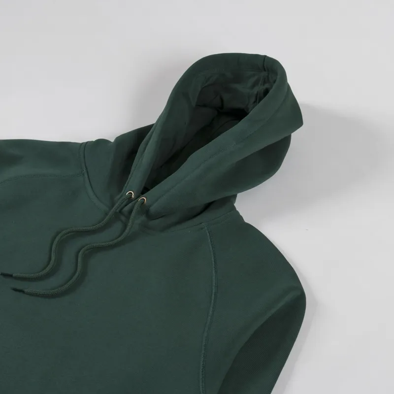 Carhartt WIP Hooded Chase Sweat Sycamore Tree Gold-2