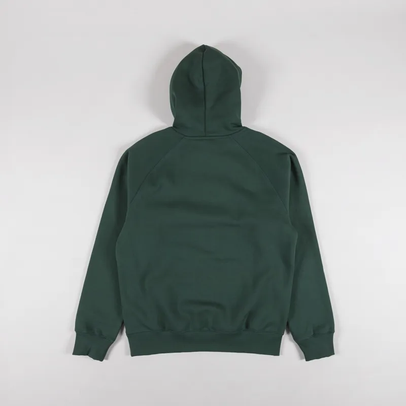 Carhartt WIP Hooded Chase Sweat Sycamore Tree Gold-1