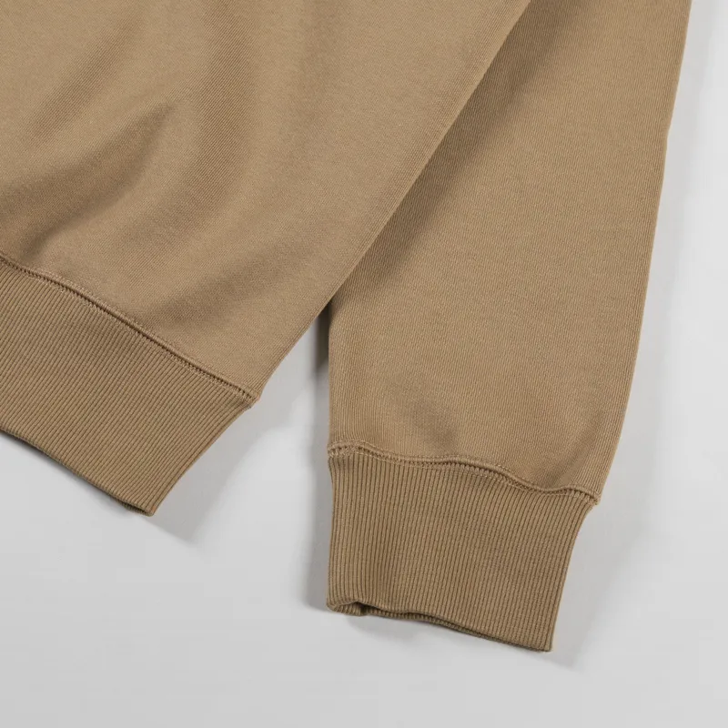 Carhartt WIP Hooded Chase Sweat Peanut Gold-6