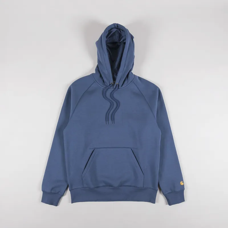 Carhartt WIP Hooded Chase Sweat Positano Gold