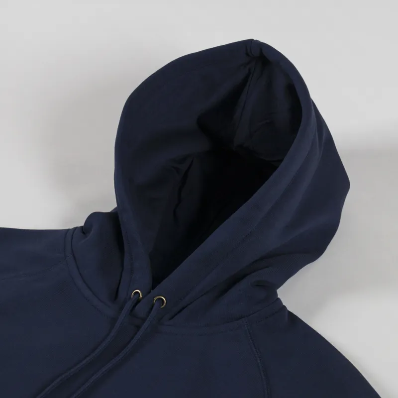 Carhartt WIP Hooded Chase Sweat Mizar Gold-4