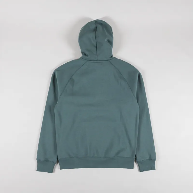 Carhartt WIP Hooded Chase Sweat Silver Pine Gold-1