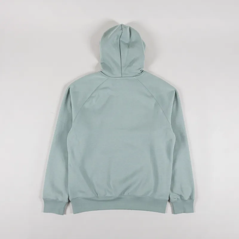 Carhartt WIP Hooded Chase Sweat Frosted Green Gold-1