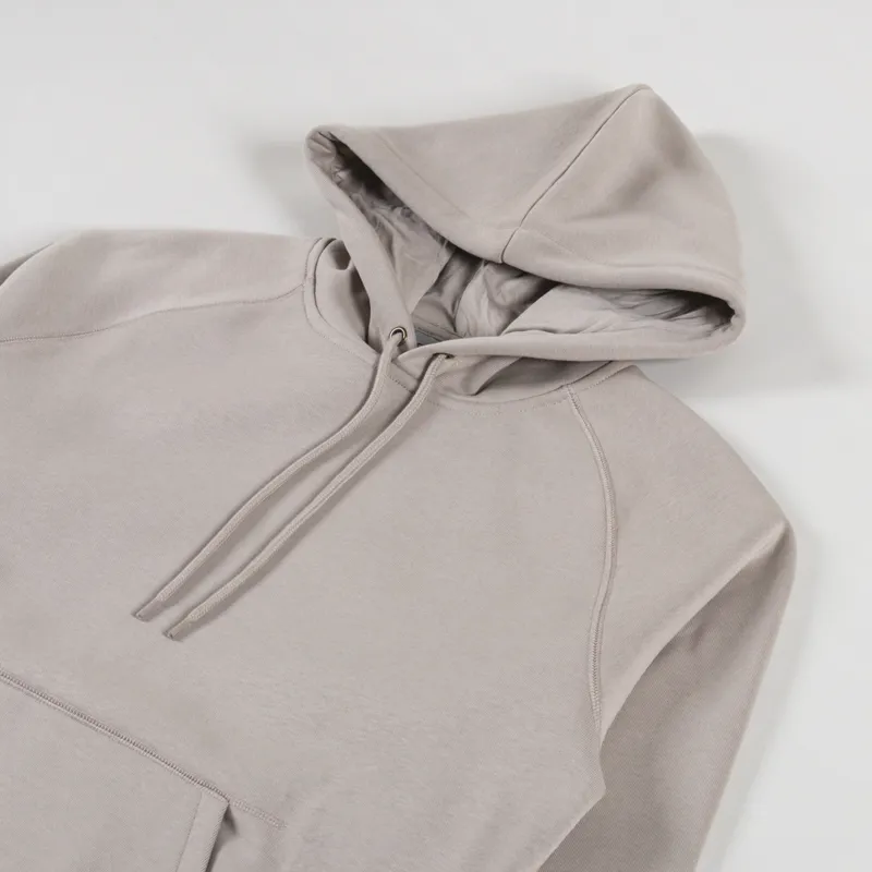 Carhartt WIP Hooded Chase Sweat Dusky Beige Gold-2