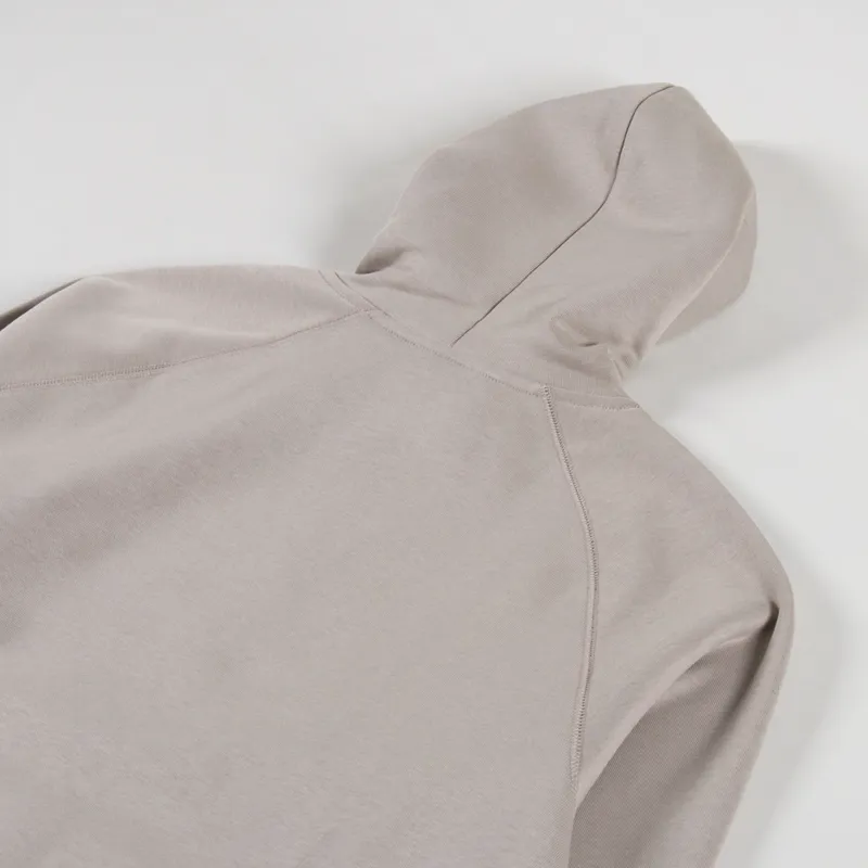 Carhartt WIP Hooded Chase Sweat Dusky Beige Gold-3