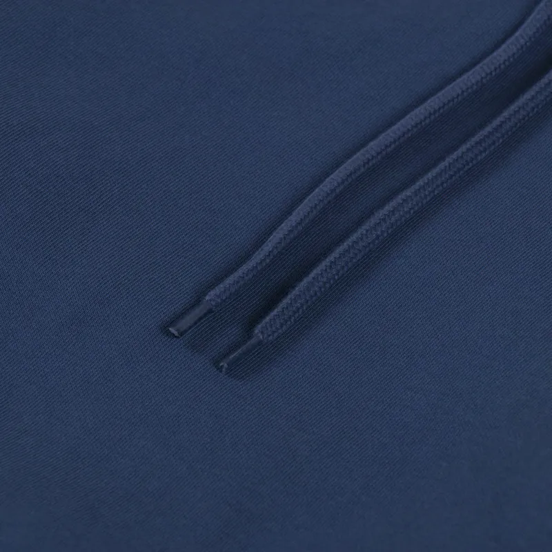 Carhartt WIP Hooded Chase Sweat Dusky Blue Gold-5