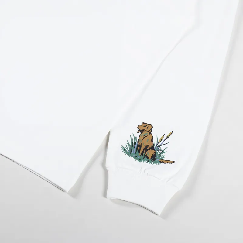 Carhartt WIP Long Sleeve Ducks T Shirt White-7